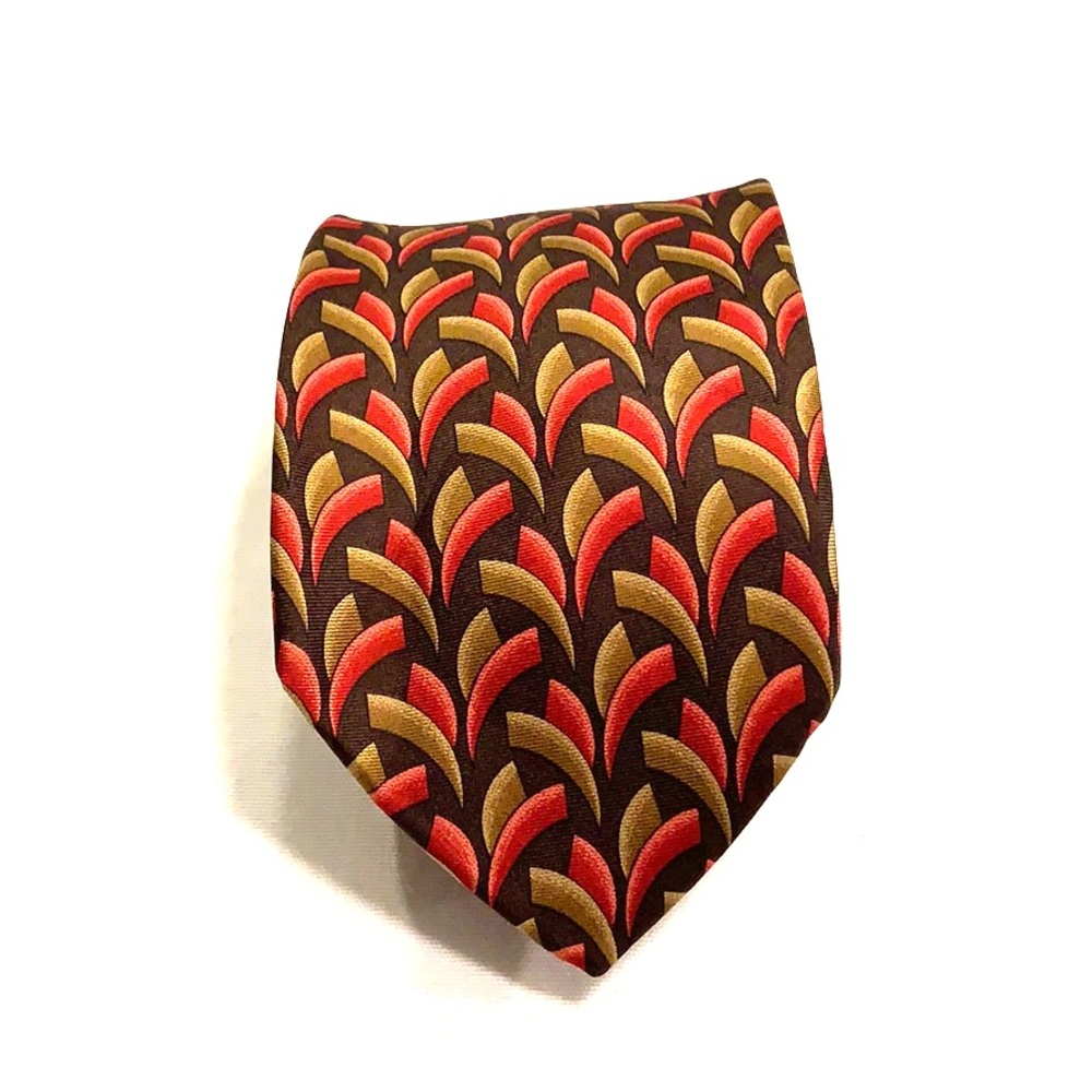 Classics Patterned Silk Tie NWOT